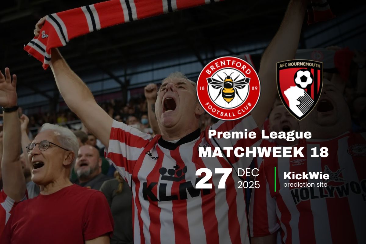 Brentford vs Bournemouth: head to head & Predictions (27-12-25)