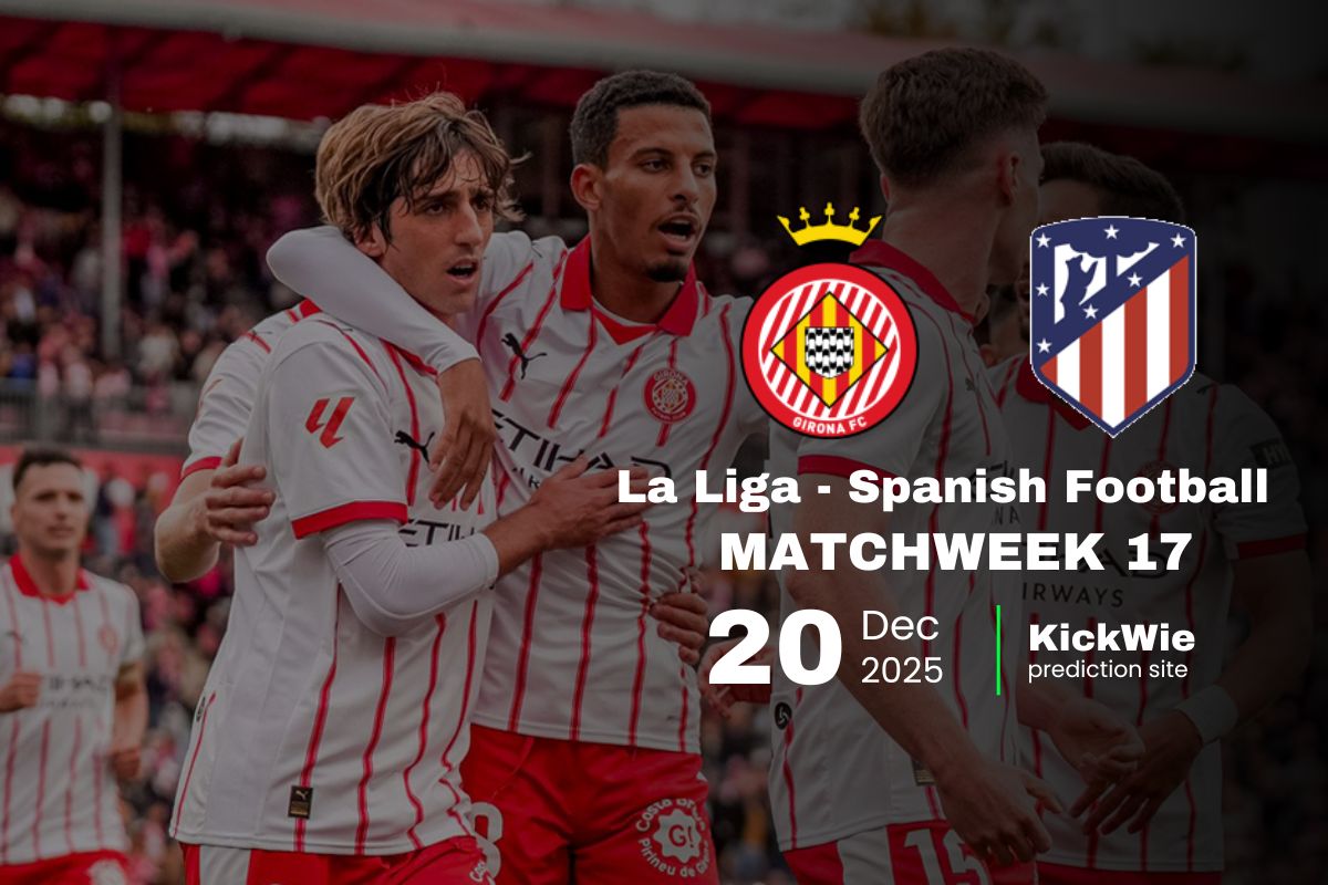 girona vs atletico de madrid head to head & Predictions (20 Dec) - la liga spanish football - kickwie.com