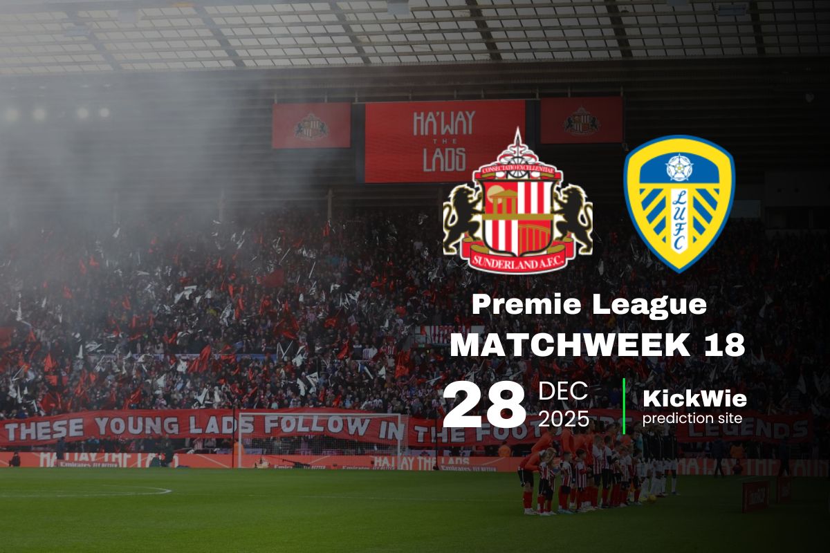 Sunderland vs Leeds: head to head & Predictions (28-12-2025)