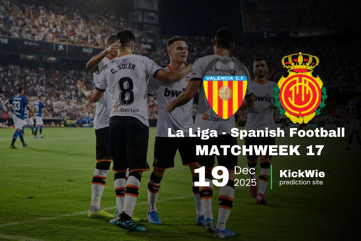 valencia vs mallorca head to head & Predictions (19 Dec) - premier league - kickwie.com